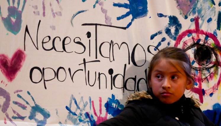 Reclutamiento infantil en Colombia.