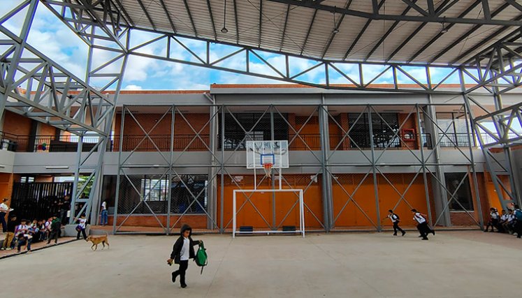 Escuela en Tibú. / Foto: cortesía