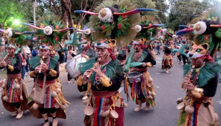 Comparsa del carnaval de Pasto./Foto Carlos Ramírez/La Opinión