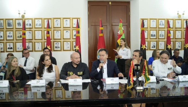 Los gobernadores de Santander y Norte de Santander, y la RAP buscan en el Congreso consolidar una agenda regional./Foto cortesía
