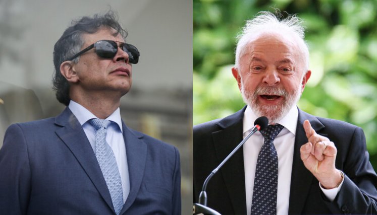 Petro le confirma a Lula que dejará la Presidencia el 6 de agosto