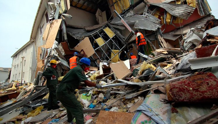 Terremotos en Venezuela. / Foto Carlos Ramírez-La Opinión