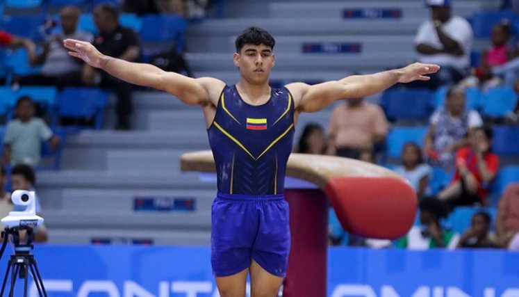 Ángel Barajas se alzó con el oro en el all-around de los Centroamericanos y Del Caribe 2026.