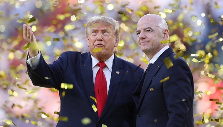 El presidente de los Estados Unidos cree que es descabellado sacar a Infantino de la FIFA.