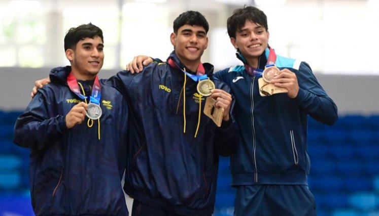 Colombia hizo oro y plata en la general individual con Ángel Barajas y Camilo Vera en los Centroamericanos y del Caribe 2026