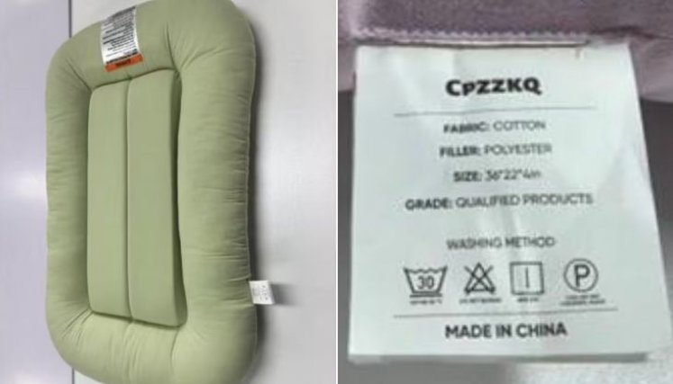 Retiran cojines para bebés vendidos en Amazon por riesgo de asfixia: esto deben hacer los padres