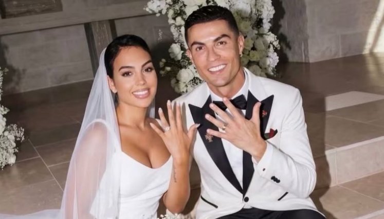 Cristiano Ronaldo y Georgina Rodríguez se casaron en secreto tras casi una década de relación