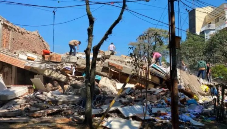 Cali terremoto en Colombia. Foto: El Colombiano.