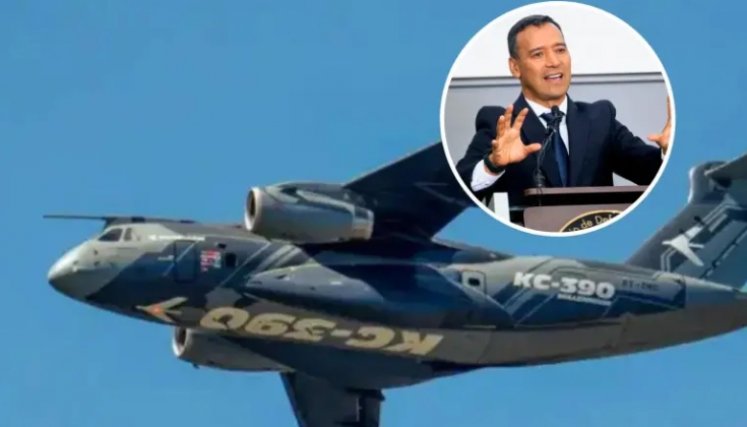 Compra de aviones Colombia - Mindefensa. Fotos: @embraer y Colprensa. El Colombiano.