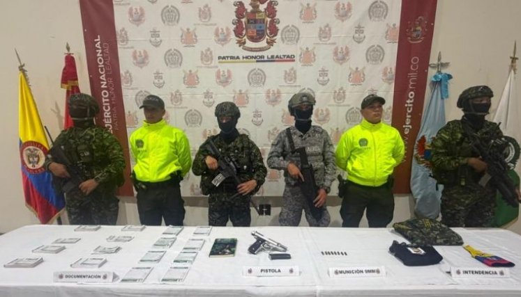 Golpe al Clan del Golfo en Antioquia. Foto: Colprensa.