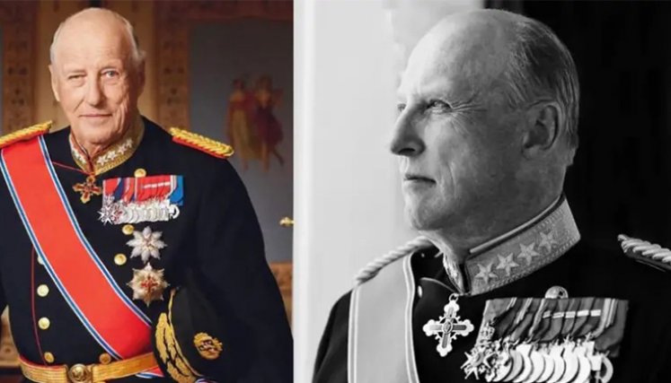 Harald-V-Noruega. Fotos: X @USBGovernment / Norway MFA