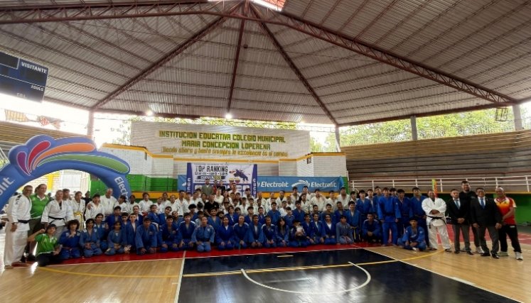 Delegación de judo. Foto: Liga de judo de Norte de Santander