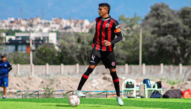 Leison Ochoa, defensor central en el Cúcuta Deportivo Sub-20. 