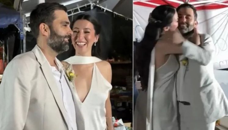 ¡El amor todo lo puede! Recién casados dejaron su celebración para ayudar a damnificados por el terremoto