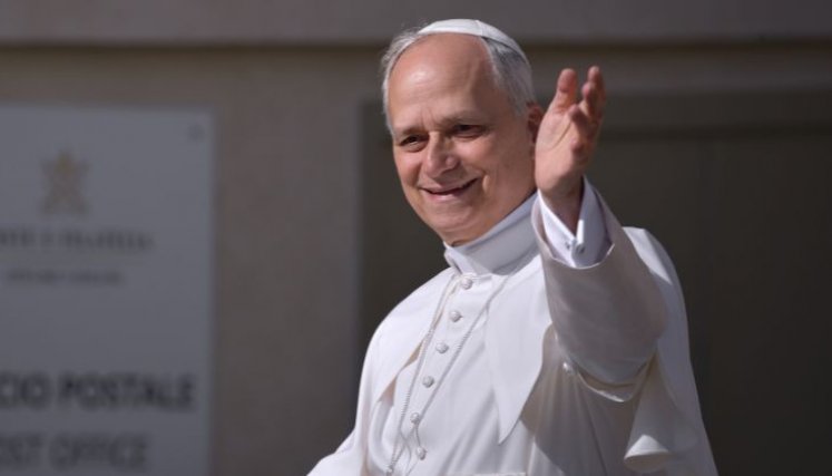 Papa León XIV. Foto: Colprensa.