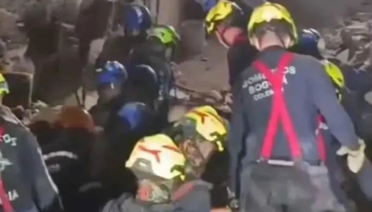 RESCATE DE HOMBRE EN CALI 