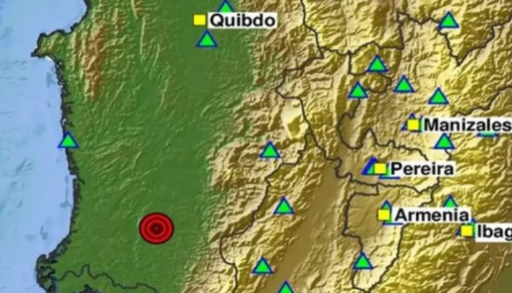 Tembló de nuevo en Colombia: Varios sismos sacudieron Chocó y Antioquia este viernes 21 de agosto