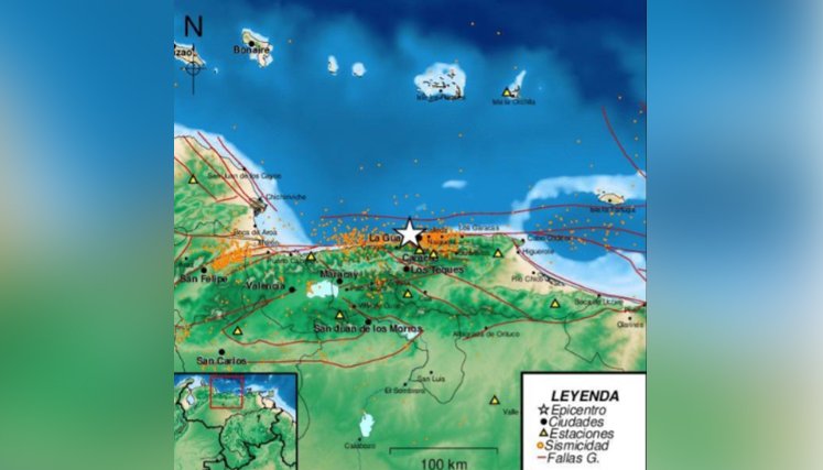 TEMBLOR EN VENEZUELA
