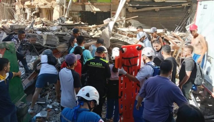 Terremoto en Colombia, Pereira. Foto: Q'hubo Pereira.
