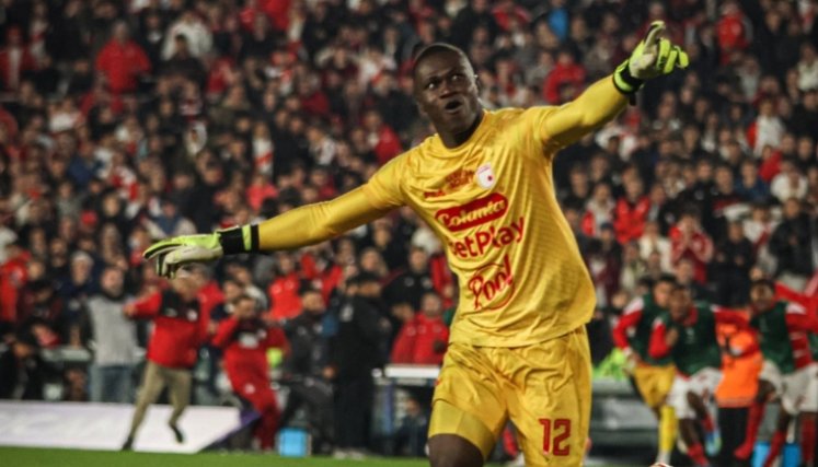 Weimar Asprilla, héroe del Santa Fe. Foto: Redes sociales