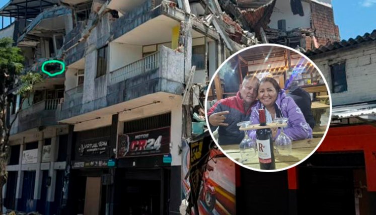 Deysi y Darwin, la pareja de cucuteños que murió abrazada por los escombros en Pereira