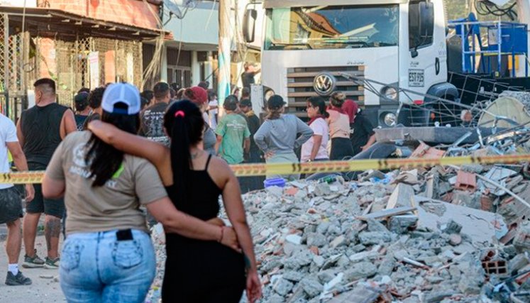 Terremoto en Colombia. / Foto: Colprensa