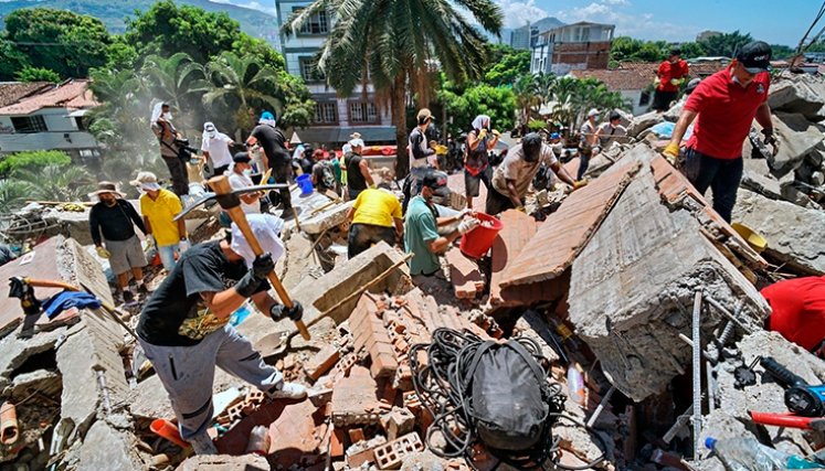 Terremoto en Colombia. / Foto: archivo