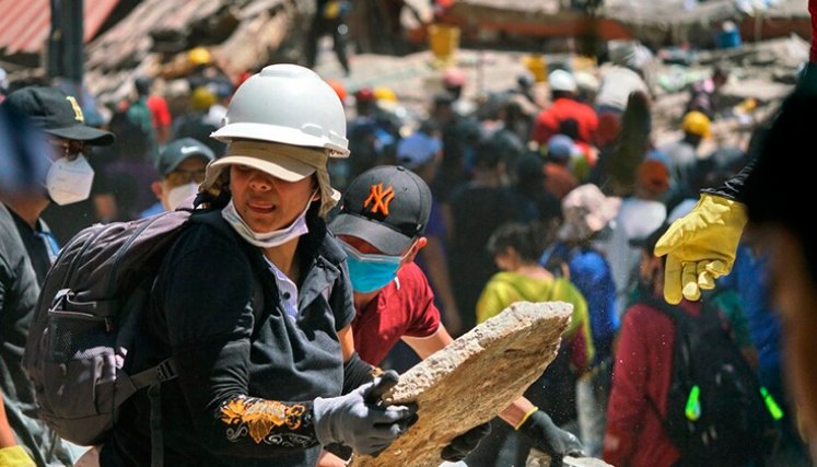 Terremoto en Colombia. / Foto: Colprensa