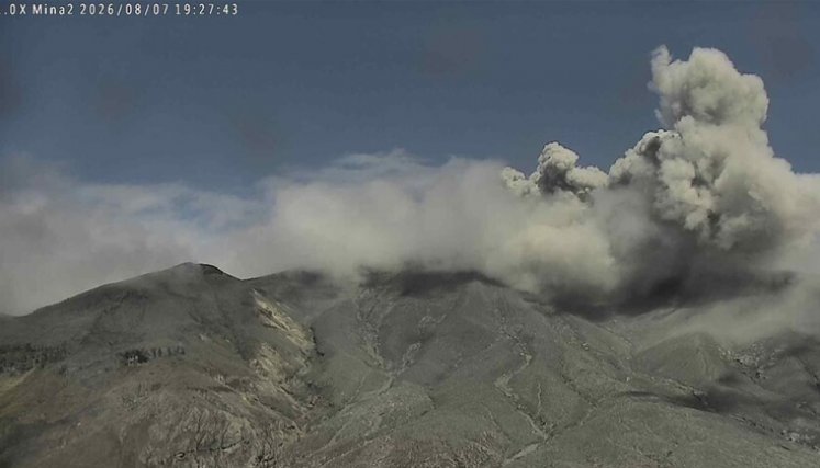 Volcán Puracé registra seis nuevas emisiones de ceniza y mantiene alerta Naranja