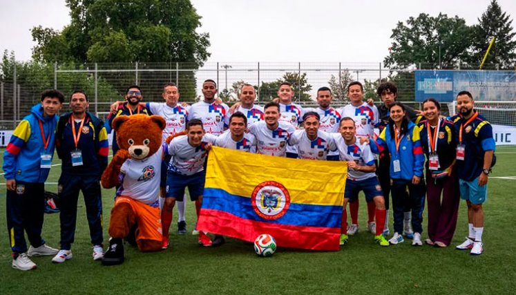 Colombia en el Mundial de fútbol de trasplantados. 