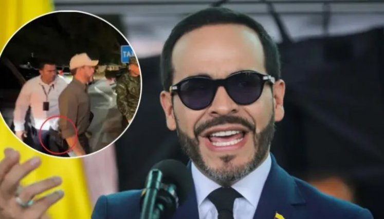 Gobierno justifica al presidente De la Espriella por cargar un arma en Santa Marta: “está en terreno”