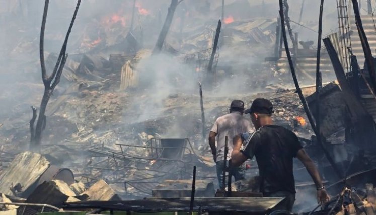 INCENDIO EN LAS CUMBRES 