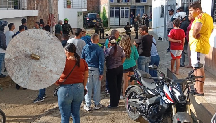 Balacera en Ocaña deja un menor muerto y dos patrulleros heridos 