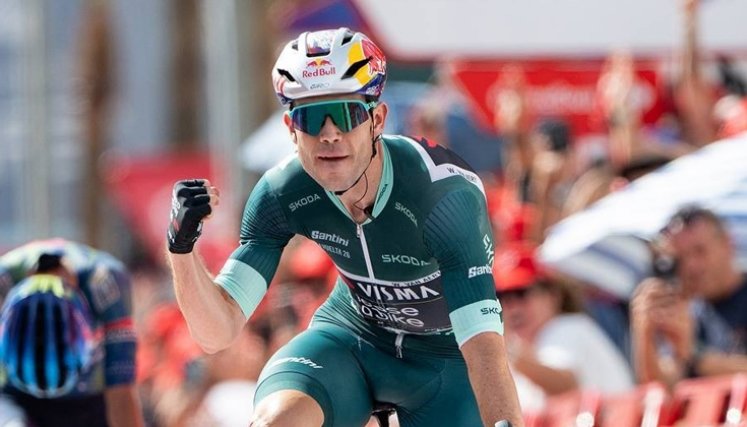 Vuelta a España: Van Aert dio el golpe en la etapa 13 y Santiago Buitrago sigue líder de la montaña