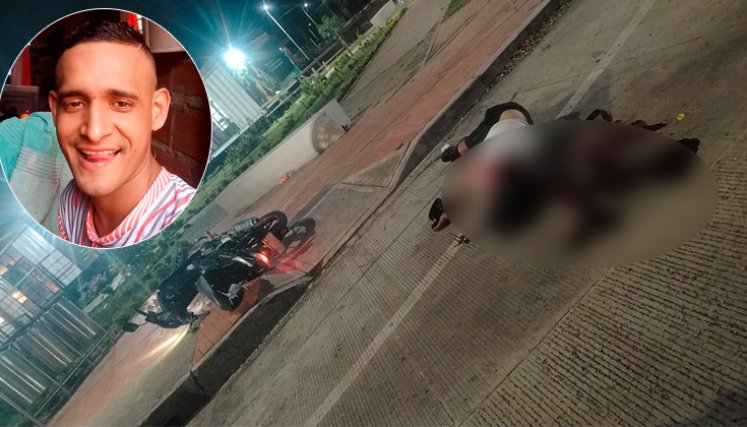 El asesinato ocurrió frente a las instalaciones del SENA, en El Zulia. / Foto: cortesía