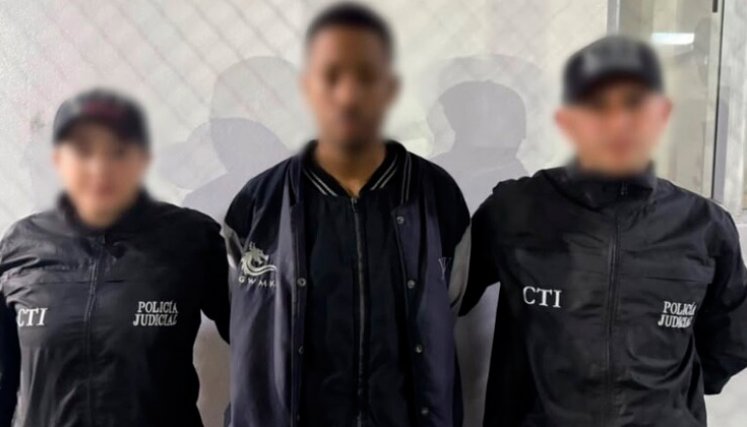 Detenido presunto agresor y asesino de niña hallada en alcantarilla en Bogotá. Imágenes cortesía de la Fiscalía General de la Nación.