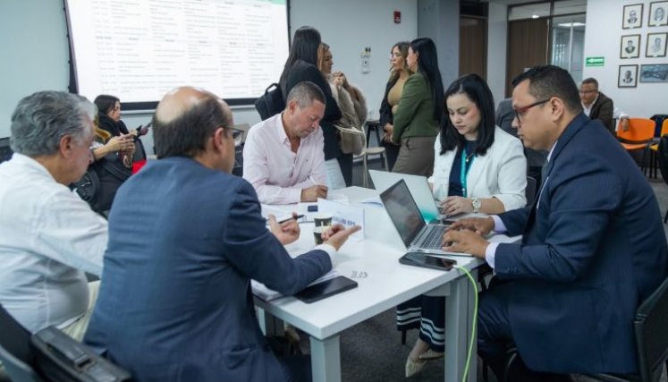 La diligencia de conciliación se llevo a cabo en la sede de Confaoriente./Foto: Cortesía