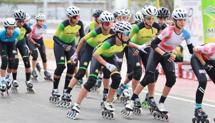 Cerca de 280 deportistas participaron en la Copa de patinaje