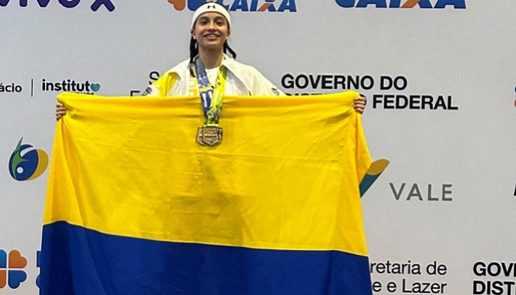 Valeria Moreno Montoya de 16 años logró un nuevo título internacional.