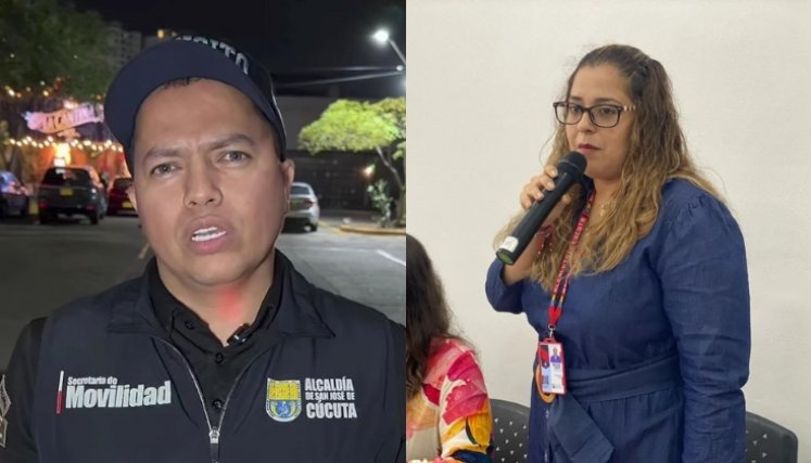 Alejandro Camacho y Tatiana Cáceres Alc Cúcuta.