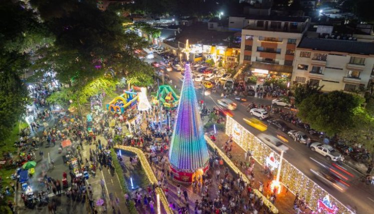 Alumbrado navideño en Cúcuta