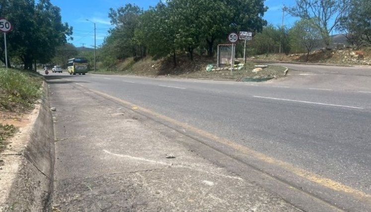 Atropellada Policía