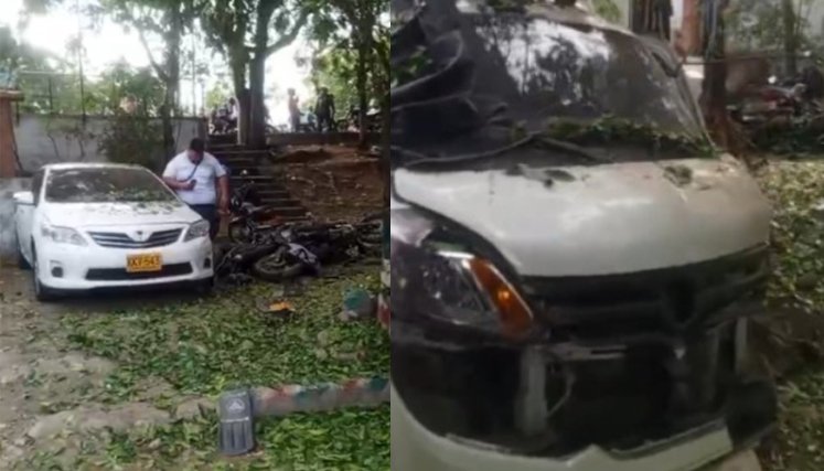 Fuerte explosión sacudió las instalaciones de la Dian en el sector de El Escobal, en Cúcuta