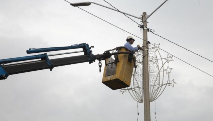 Instalación del alumbrado.