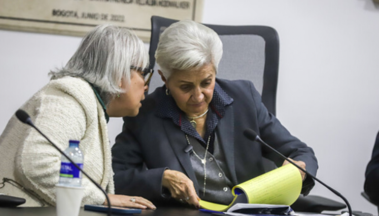 Ministra de educación, Ilva Myriam Hoyos Castañeda.