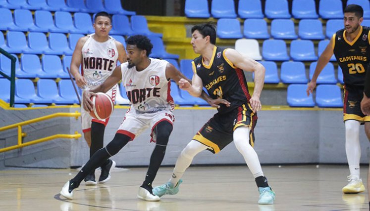 Motilones del Norte vs. Capitanes de Bogotá. 