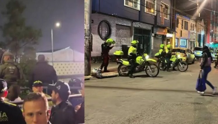 Presidente De la Espriella lideró megaoperativo contra el crimen en Bogotá: más de 170 capturas, según reporte preliminar