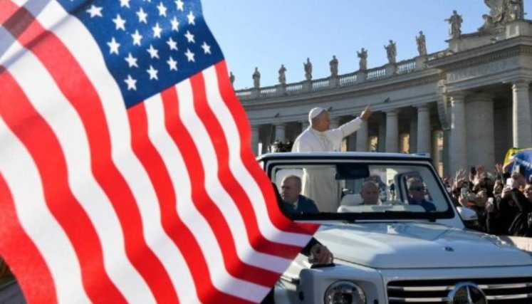 PAPA VOTÓ EN ESTADOS UNIDOS 