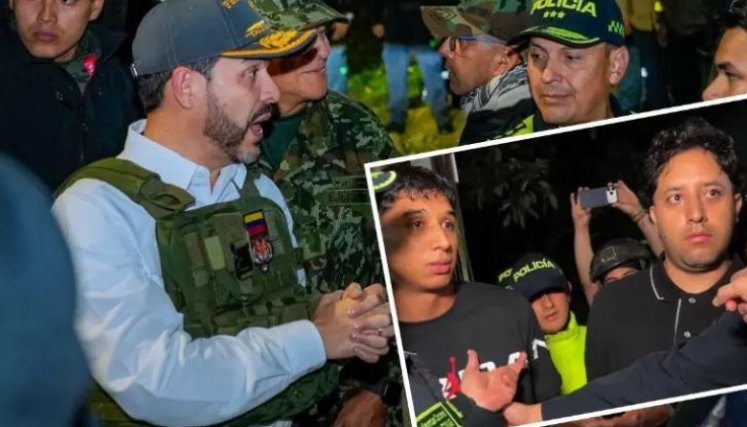 ¡Primicia! Un hijo y el hijastro del exfutbolista Iván René Valenciano fueron capturados en megaoperativo de De La Espriella