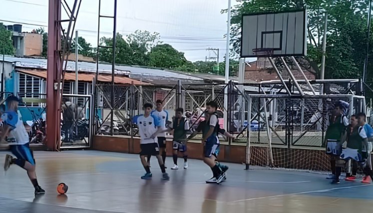 Torneo de microfútbol masculino. Foto: Redes sociales